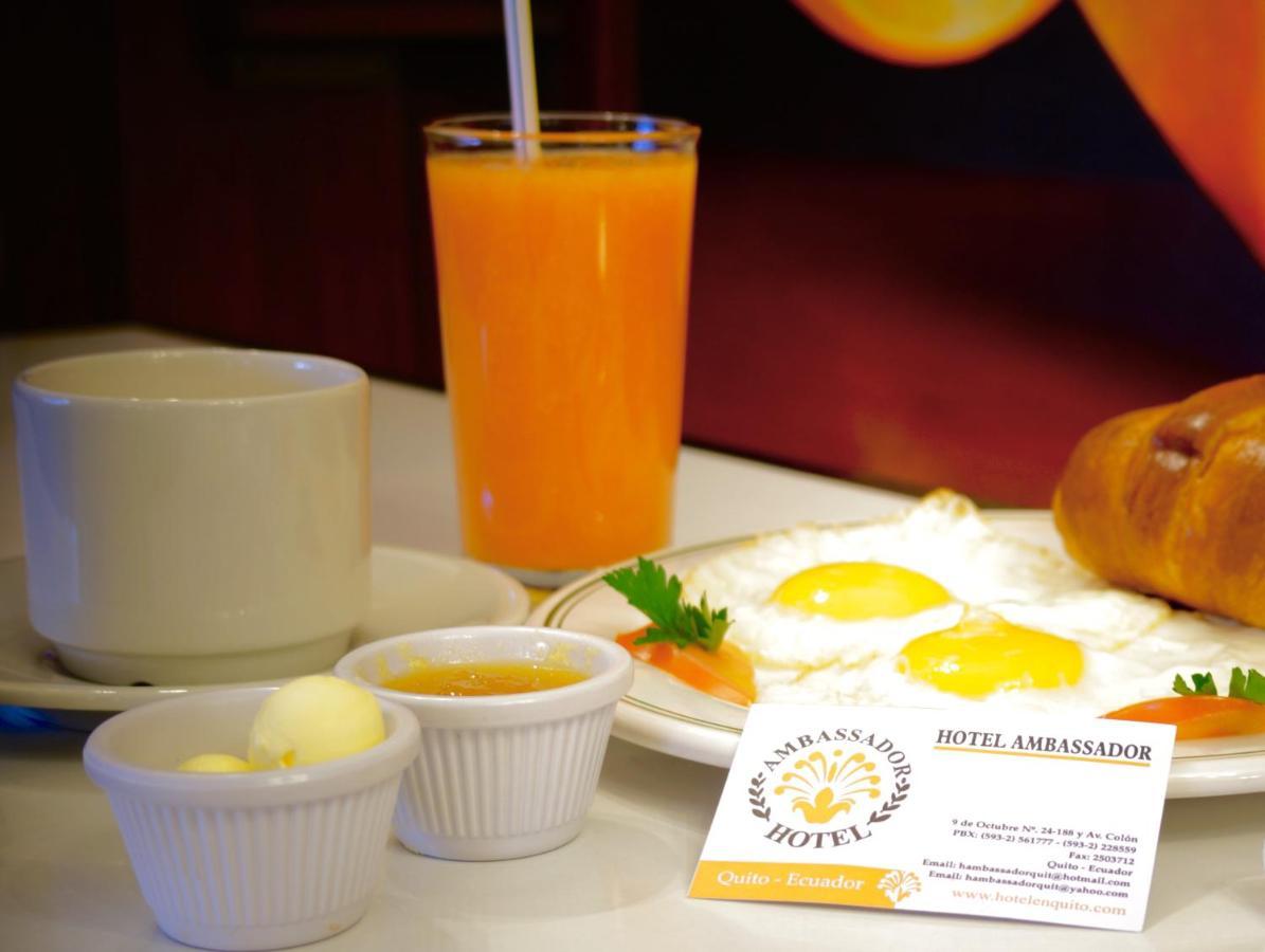 Hotel Ambassador Quito Bagian luar foto